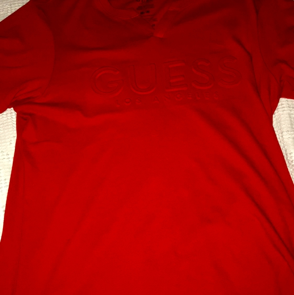 Red Guess Shirt